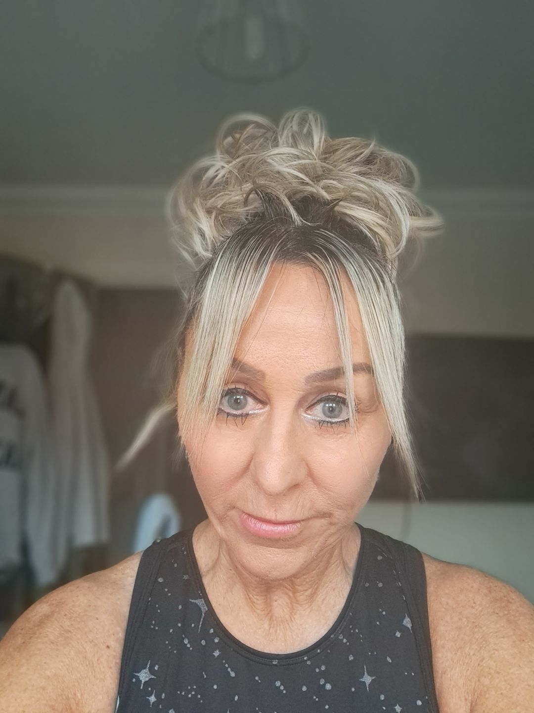 Customer photo review of Flicky Messy Scrunchie Bun