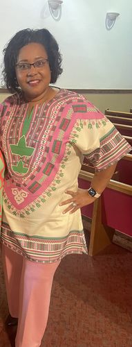 Customer photo review of Dashiki Shirt- AKA