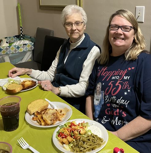 Customer photo review of 55th Birthday With God's Grace & Mercy