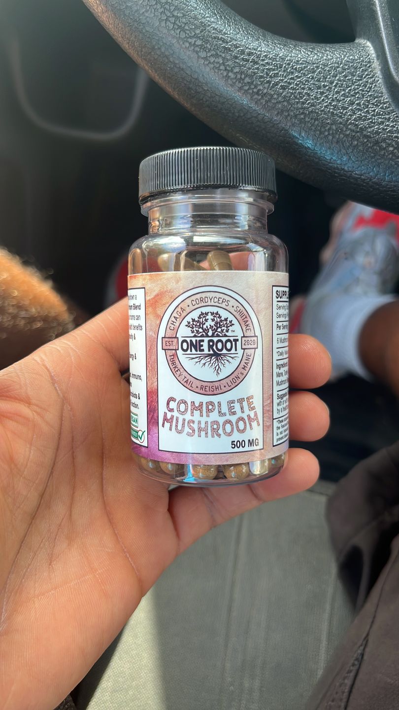 Customer photo review of Complete Mushroom Blend Capsules: 60ct