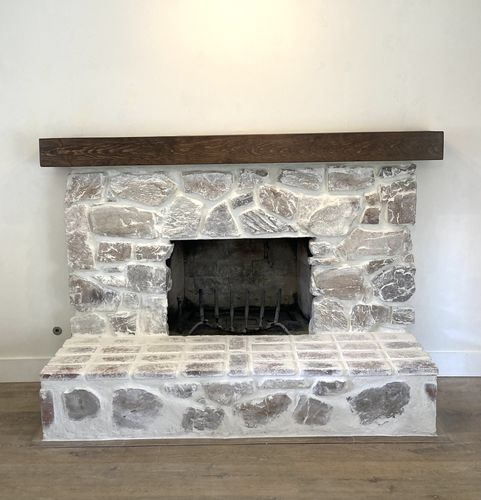 Customer photo review of Rustic Mantels
