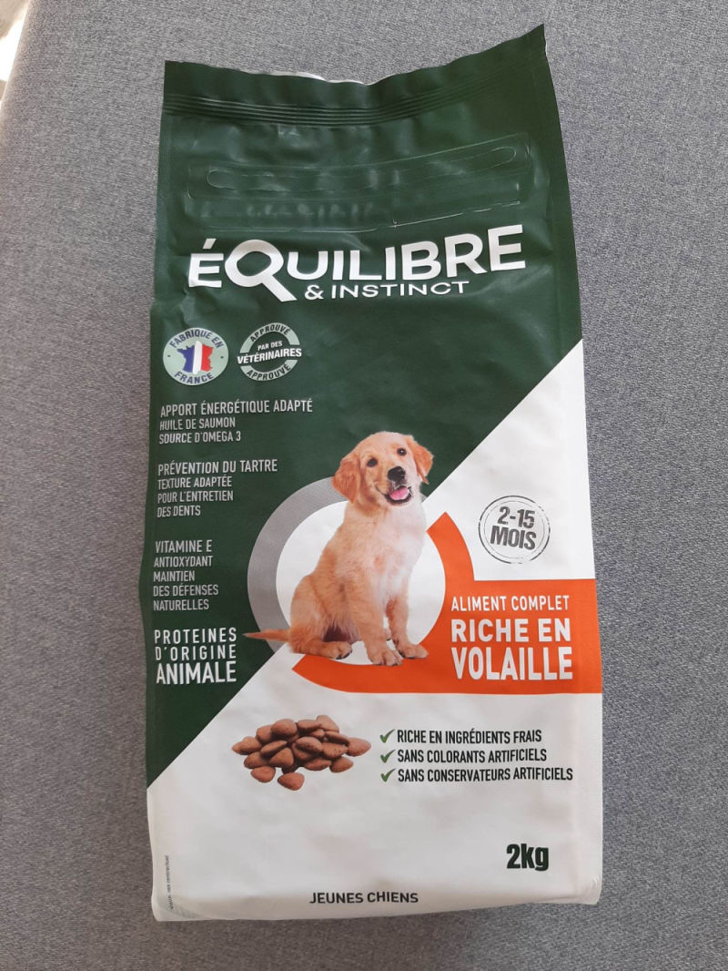 Customer photo review of Croquettes de volaille riches en ingrédients frais (chiot)