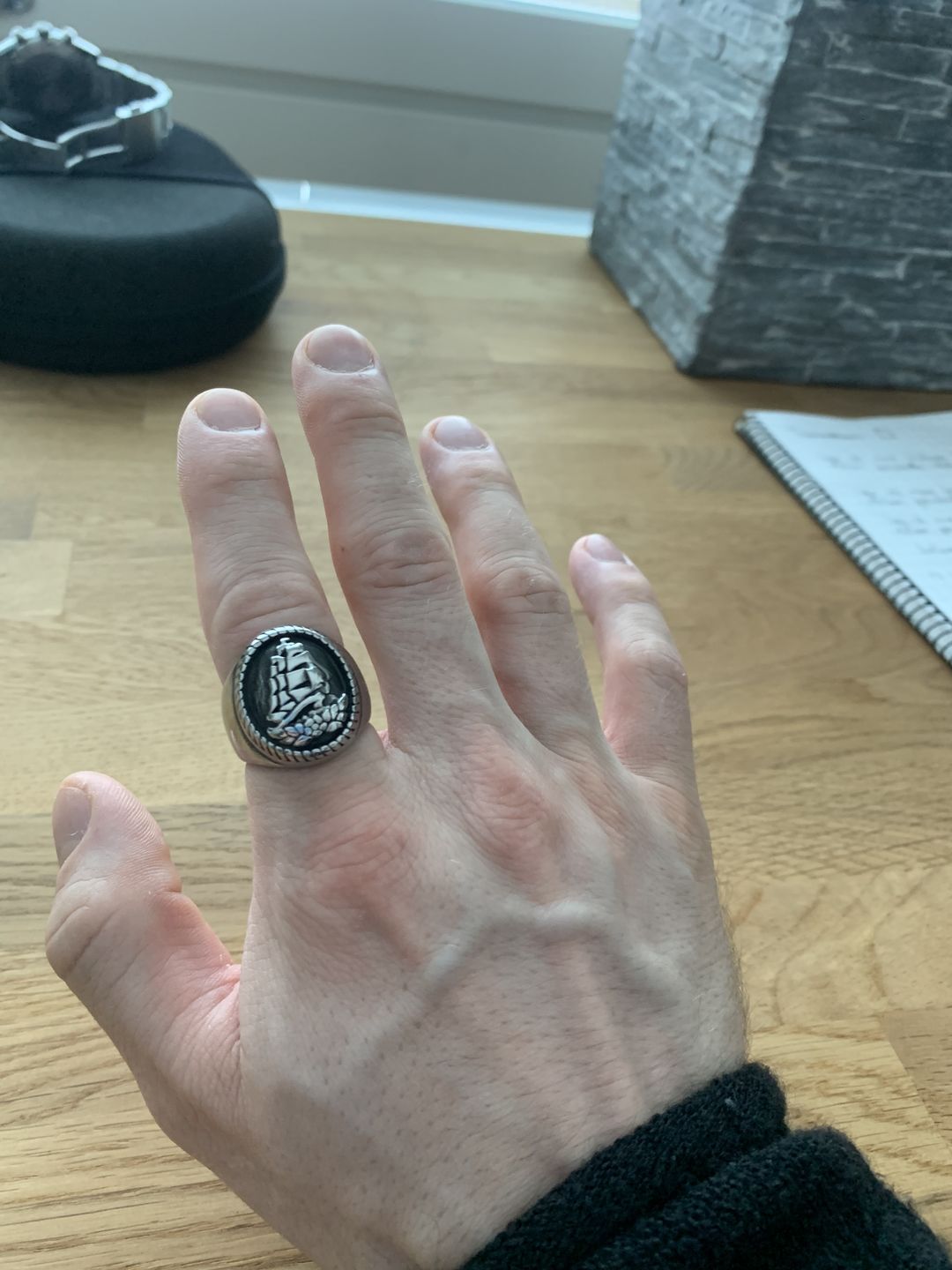 Customer photo review of BLACK PEARL.