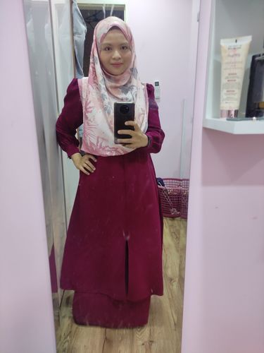 Customer photo review of Kurung Nur Zakiya