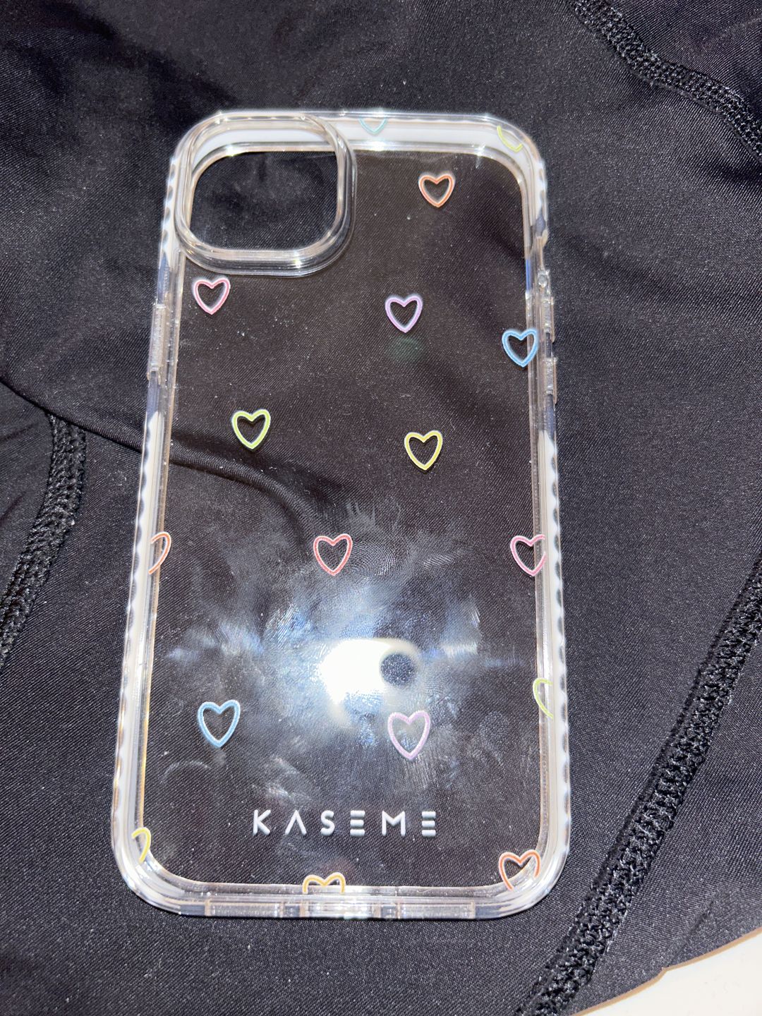 Customer photo review of Love Wins Clear Case