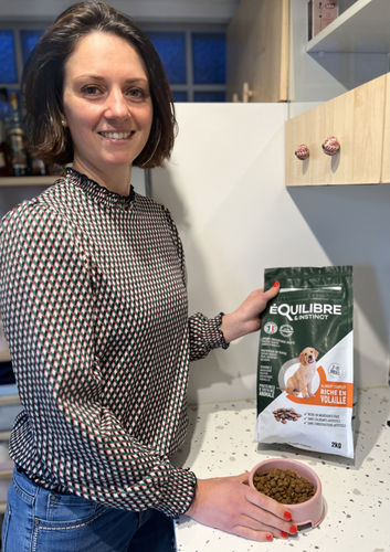 Customer photo review of Croquettes de volaille riches en ingrédients frais (chiot)