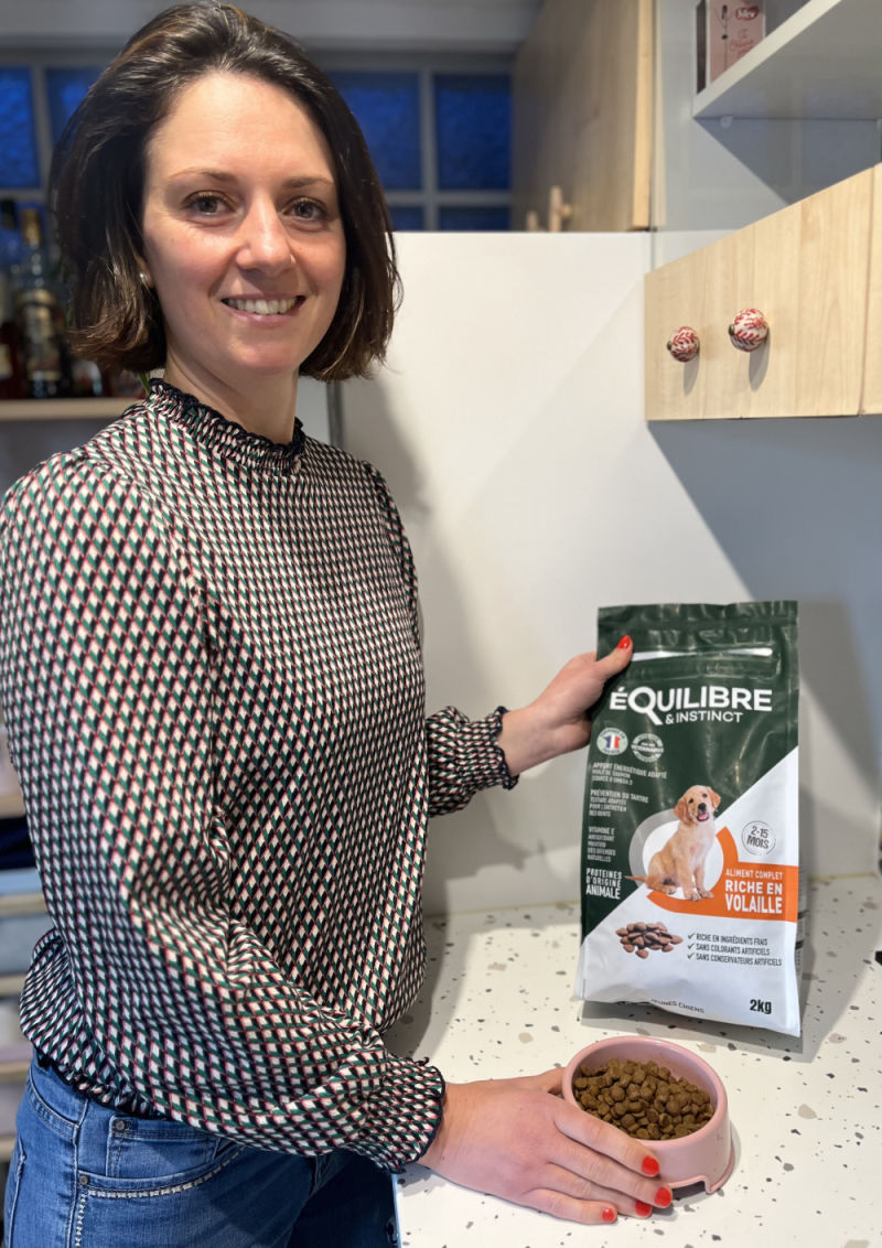 Customer photo review of Croquettes de volaille riches en ingrédients frais (chiot)