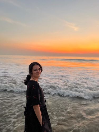 Customer photo review of Black Handloom Maxi