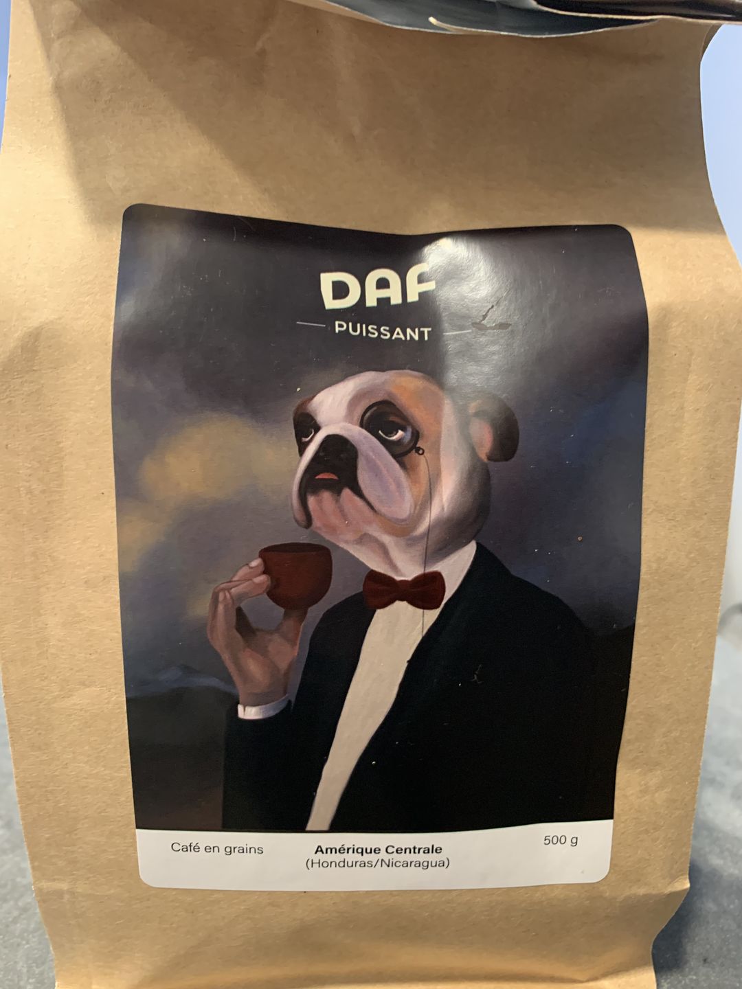 Customer photo review of PUISSANT coffee beans -South America/India - DAF - Our local brand