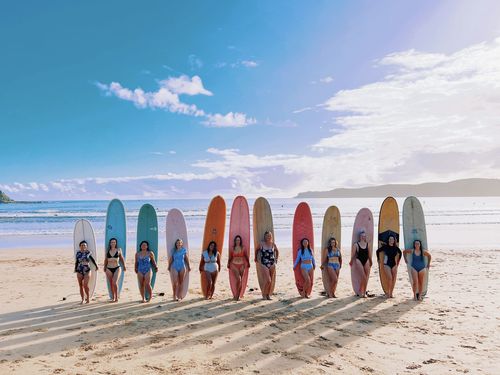 Customer photo review of ISLA RASHIE - LILAC GINGHAM