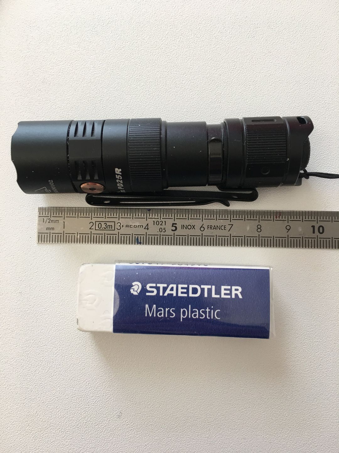 Customer photo review of Fenix PD25R - 800 Lumens - Rechargeable USB-C