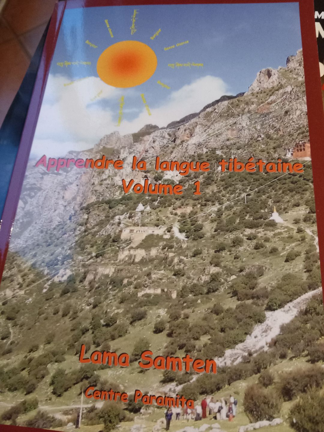 Customer photo review of Apprendre la Langue Tibétaine | NOUVEAU