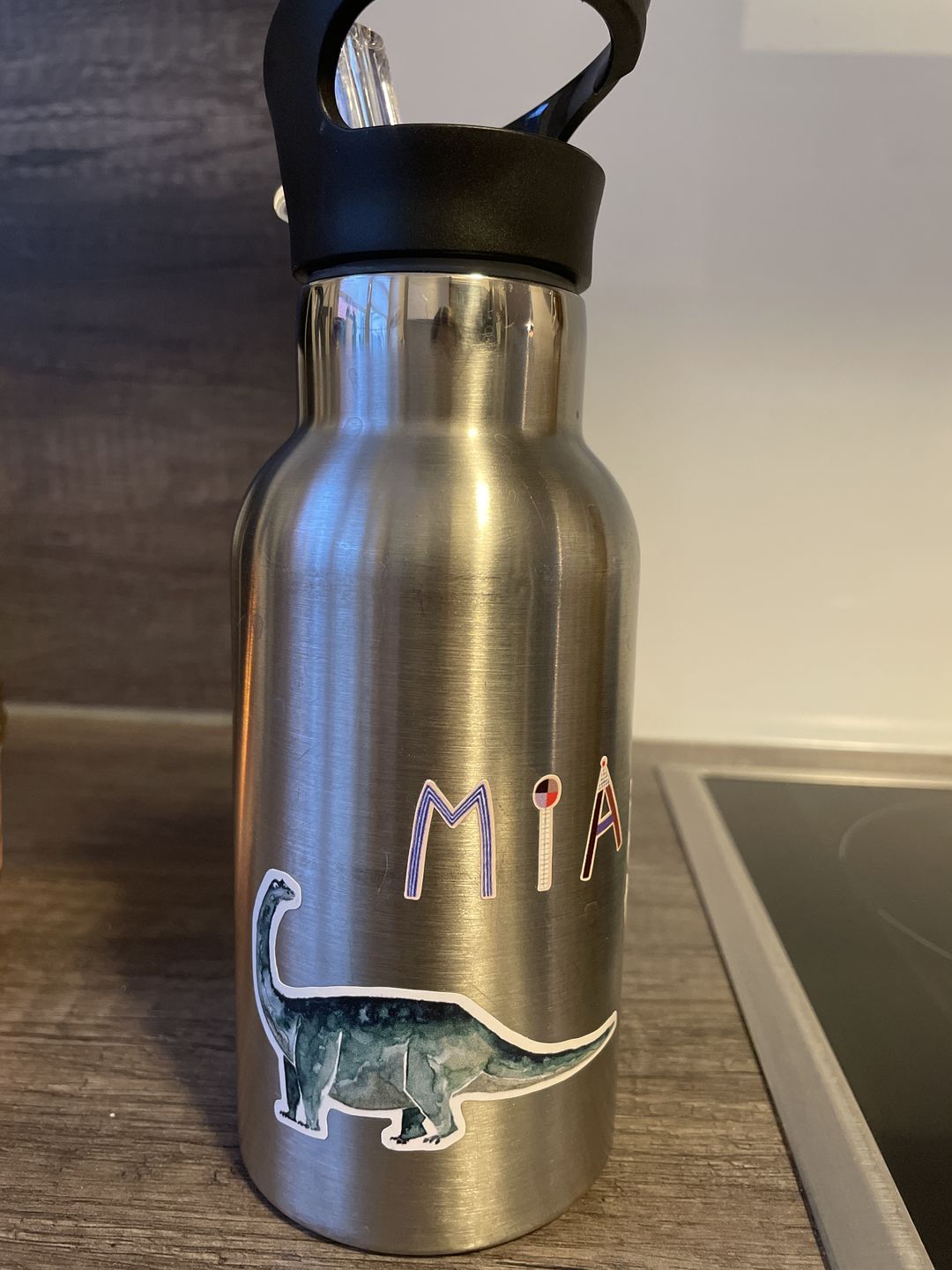Customer photo review of spülmaschinenfeste Sticker "Dinos"