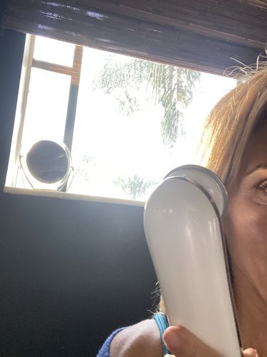 Customer photo review of EvenSkyn® Lumo: Premium Anti-Aging & Skin Tightening Handset