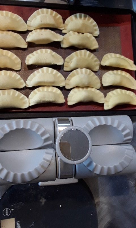 Customer photo review of Machine à raviolis semi-automatique