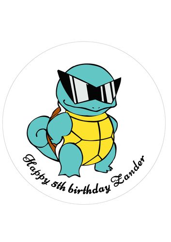 Customer photo review of 20 cm Pre-cut Circle Custom Edible Icing Image