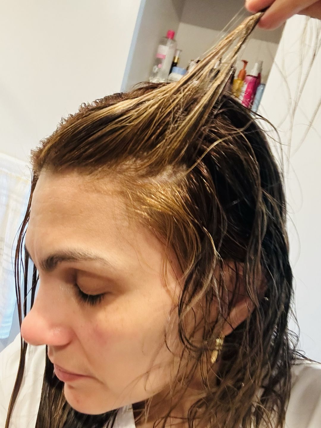 Customer photo review of Nao Chore Mais No More Crying Progressive Hair Treatment 2x1000ml - Borabella