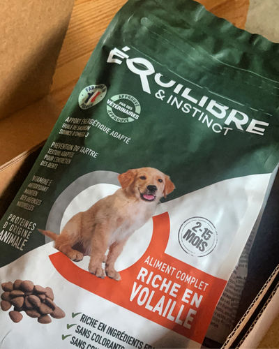 Customer photo review of Croquettes de volaille riches en ingrédients frais (chiot)