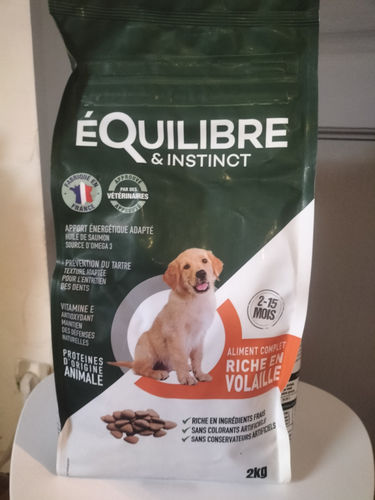 Customer photo review of Croquettes de volaille riches en ingrédients frais (chiot)