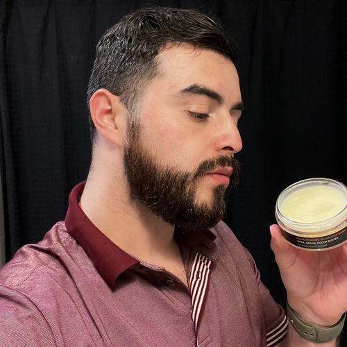 Customer photo review of Beard Balm