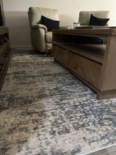 Customer photo review of Cosmopolitan Isabelle Blue Rug