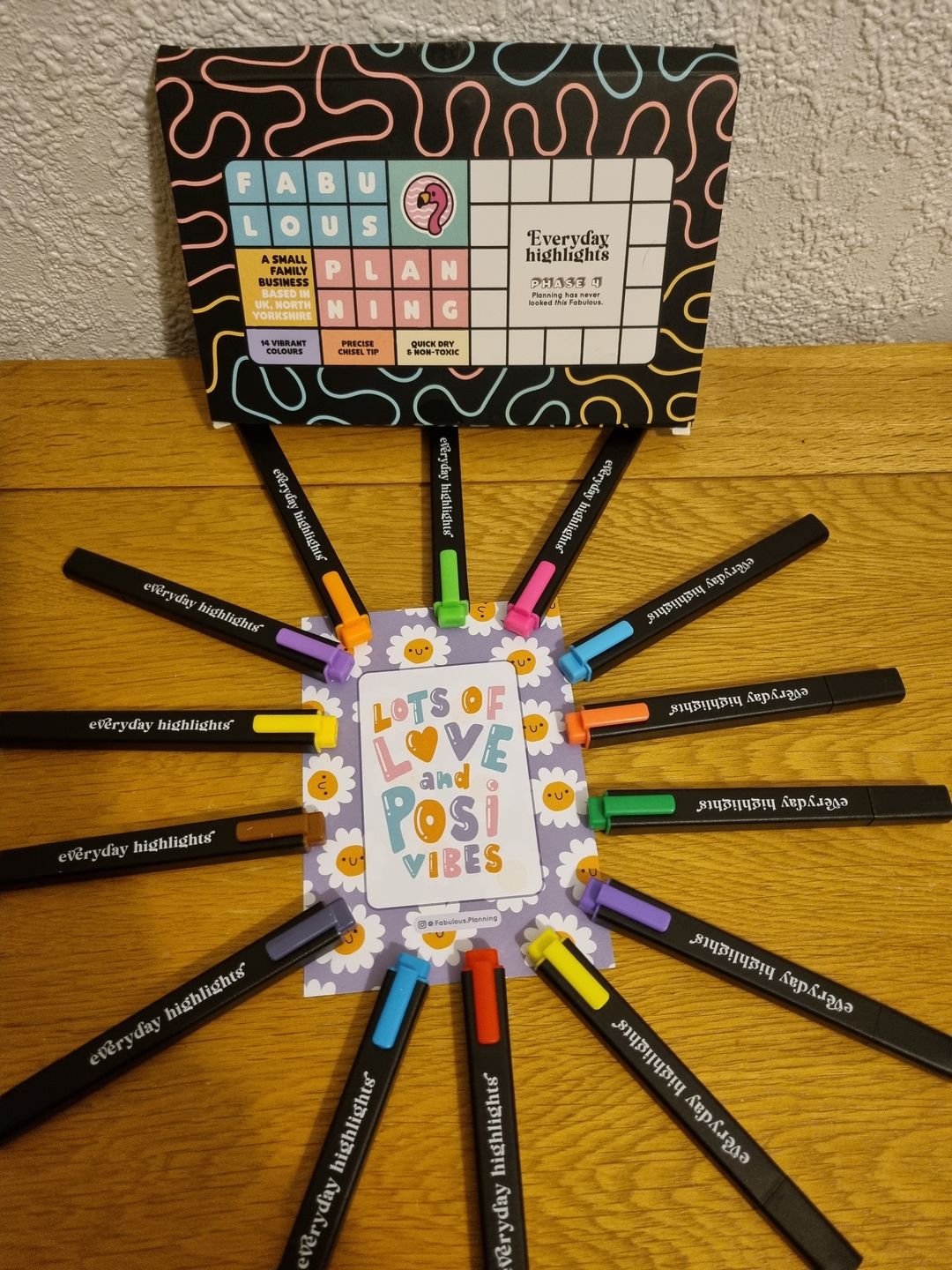 Customer photo review of Everyday Highlighters - Pack of 14