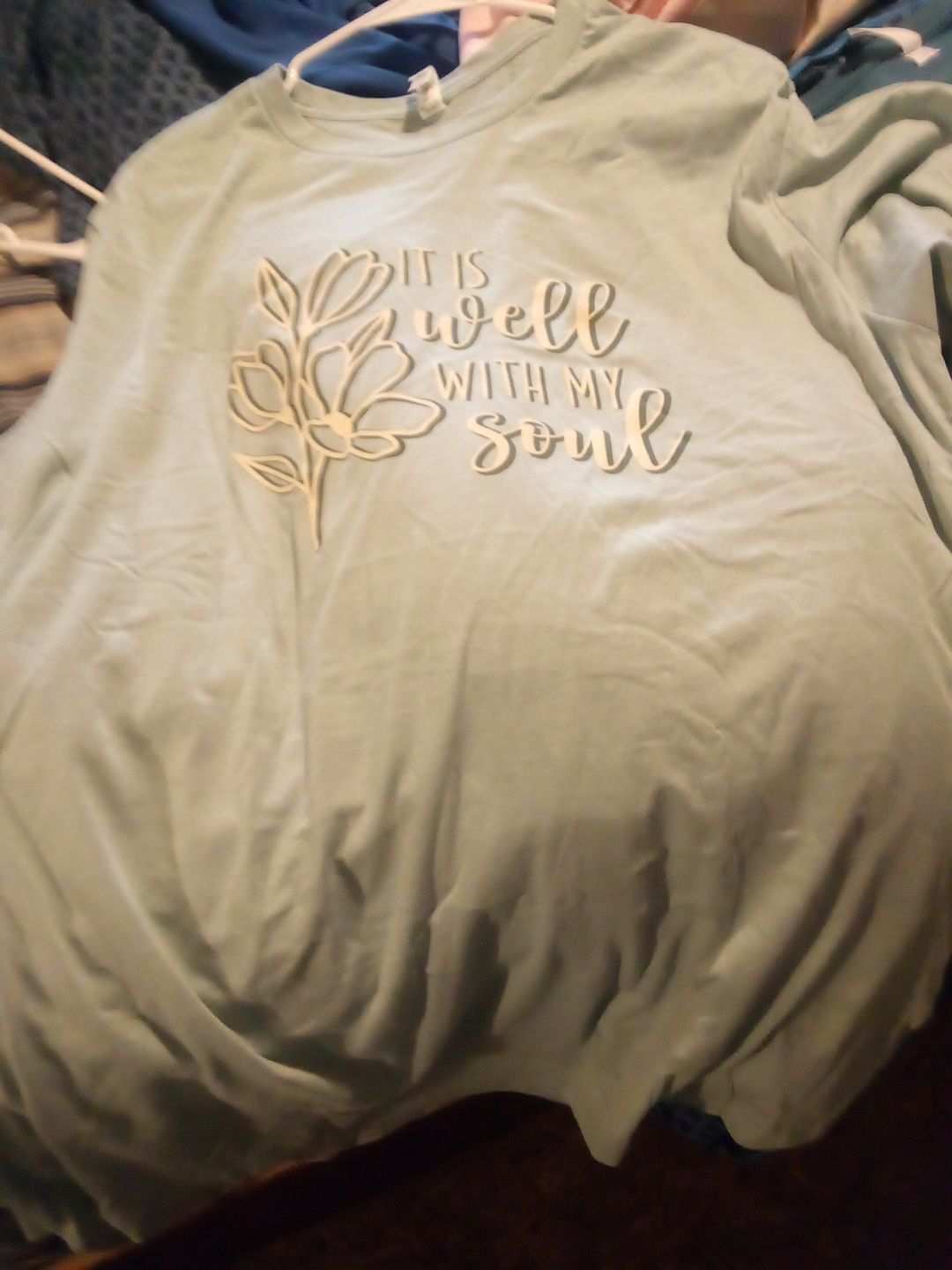Customer photo review of Mystery Shirt