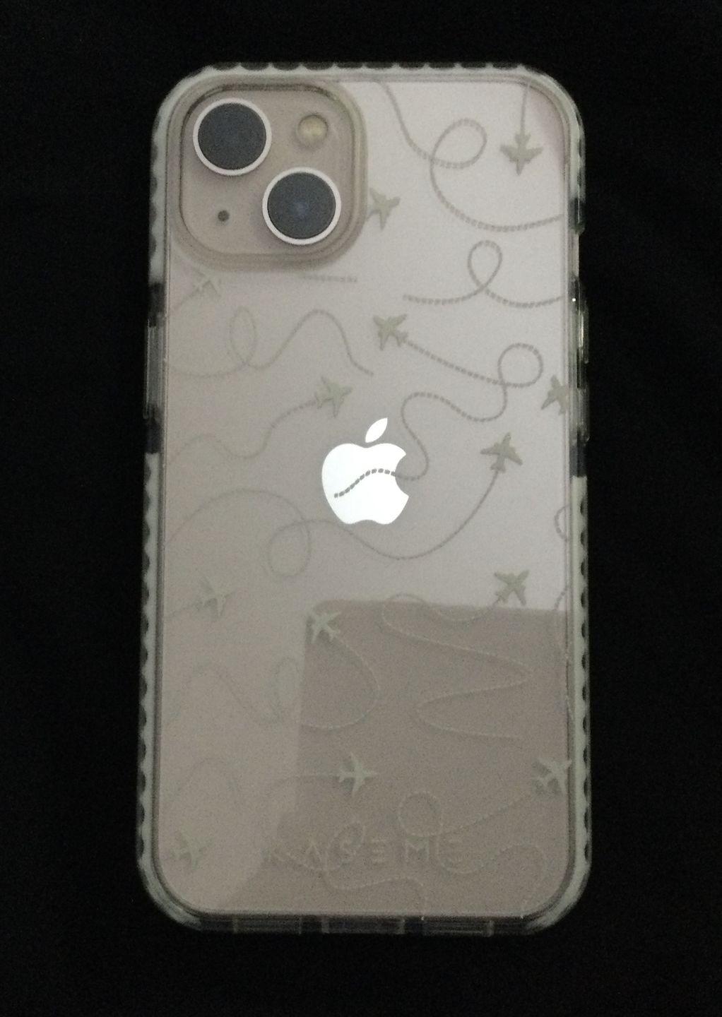 Customer photo review of Globetrotter Clear Case