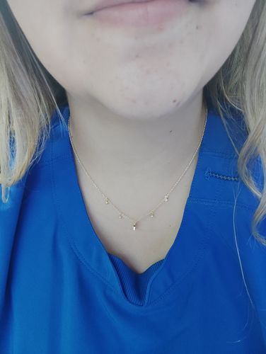 Customer photo review of COLLAR ALEXA BAÑO DE ORO