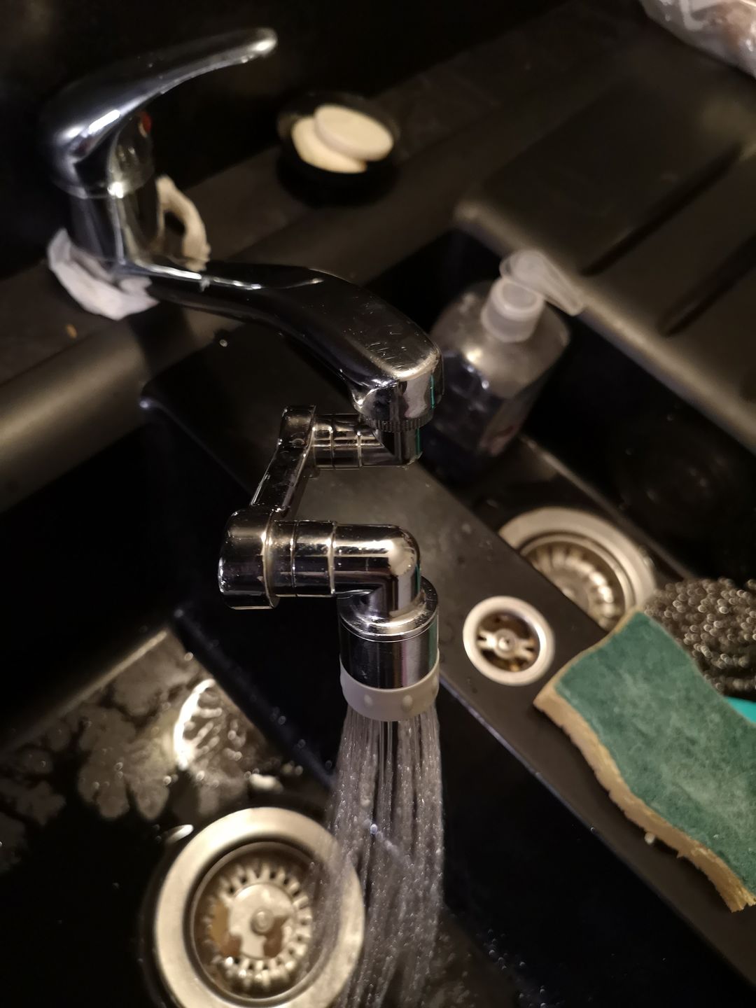 Customer photo review of Extension de Robinet Rotative (Universelle)