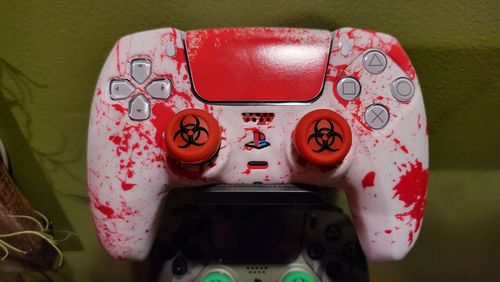 Customer photo review of There Will Be Blood - PS5 Controller Skin
