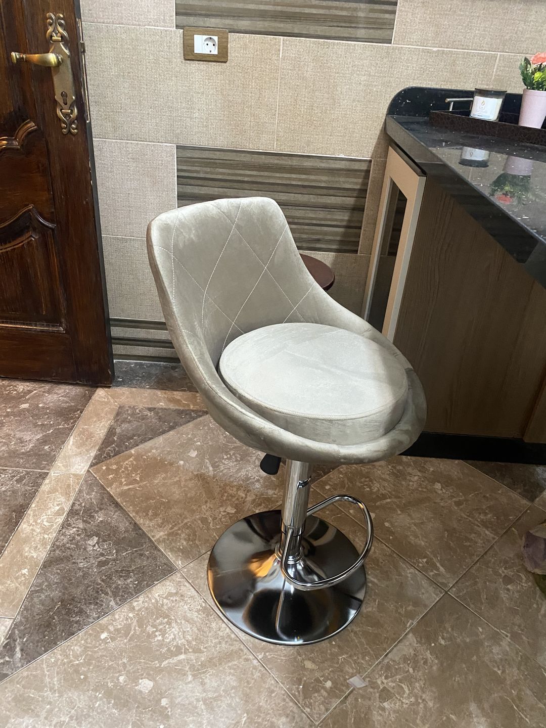 Customer photo review of كرسي بار-AC51