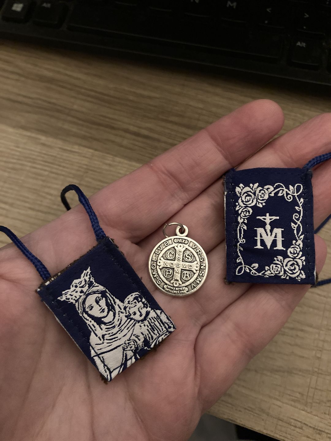 Customer photo review of St. Benedict Medal