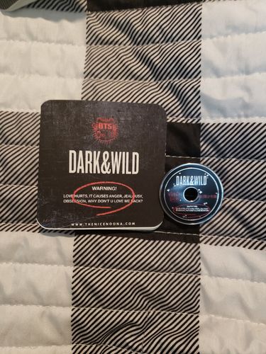 Customer photo review of BTS CD Enamel Pins