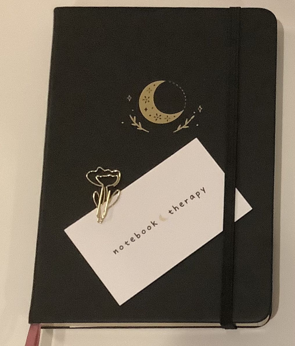 Customer photo review of Tsuki 'Moonflower' Limited Edition Luxury Bullet Journal ☾