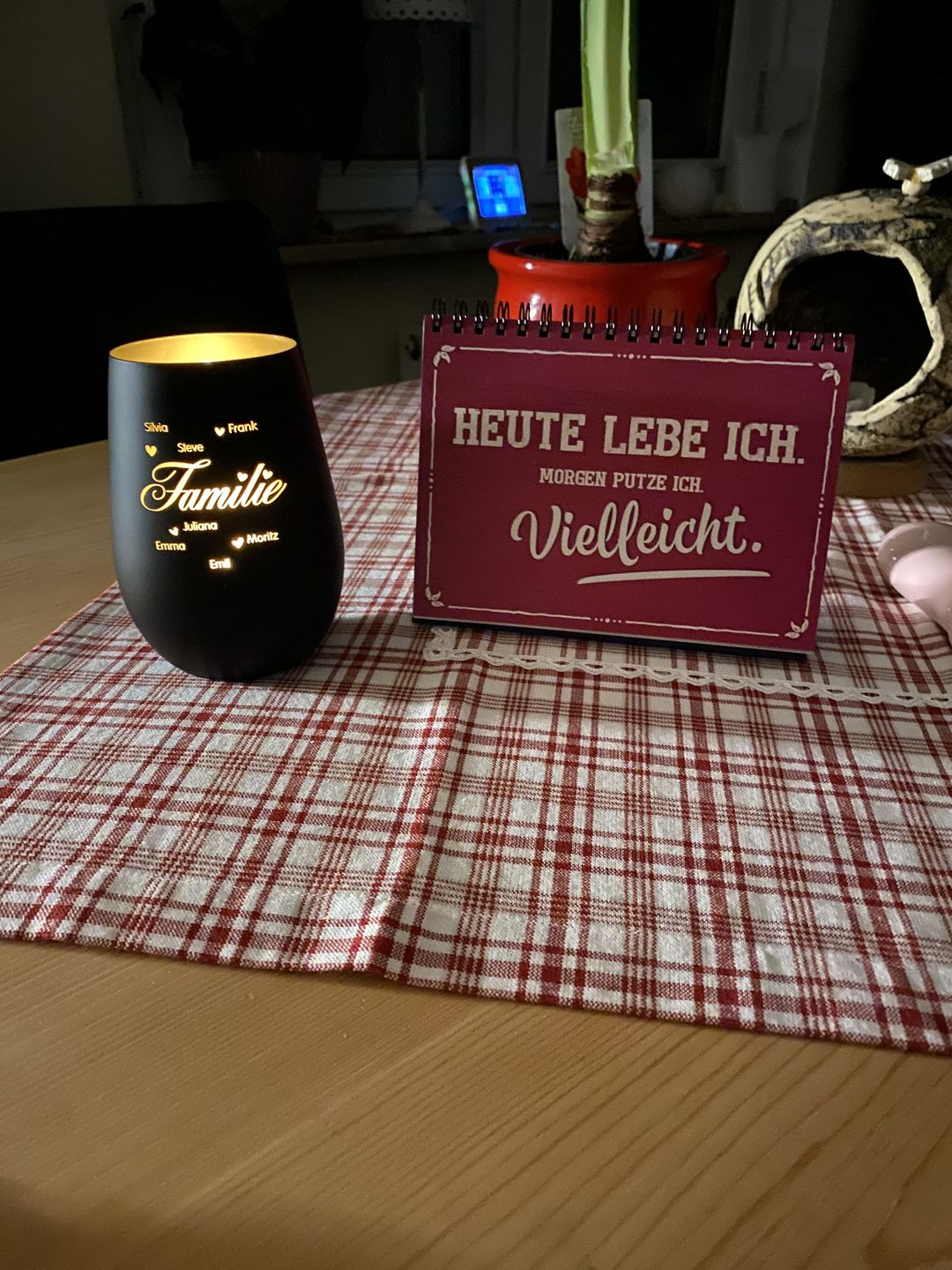 Customer photo review of Familie ist... - Familien-Windlicht