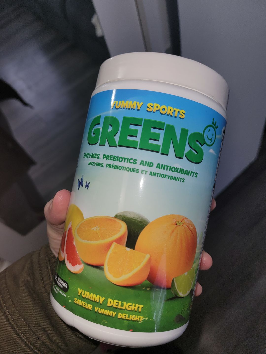 Customer photo review of Yummy Sports - Greens - 300g