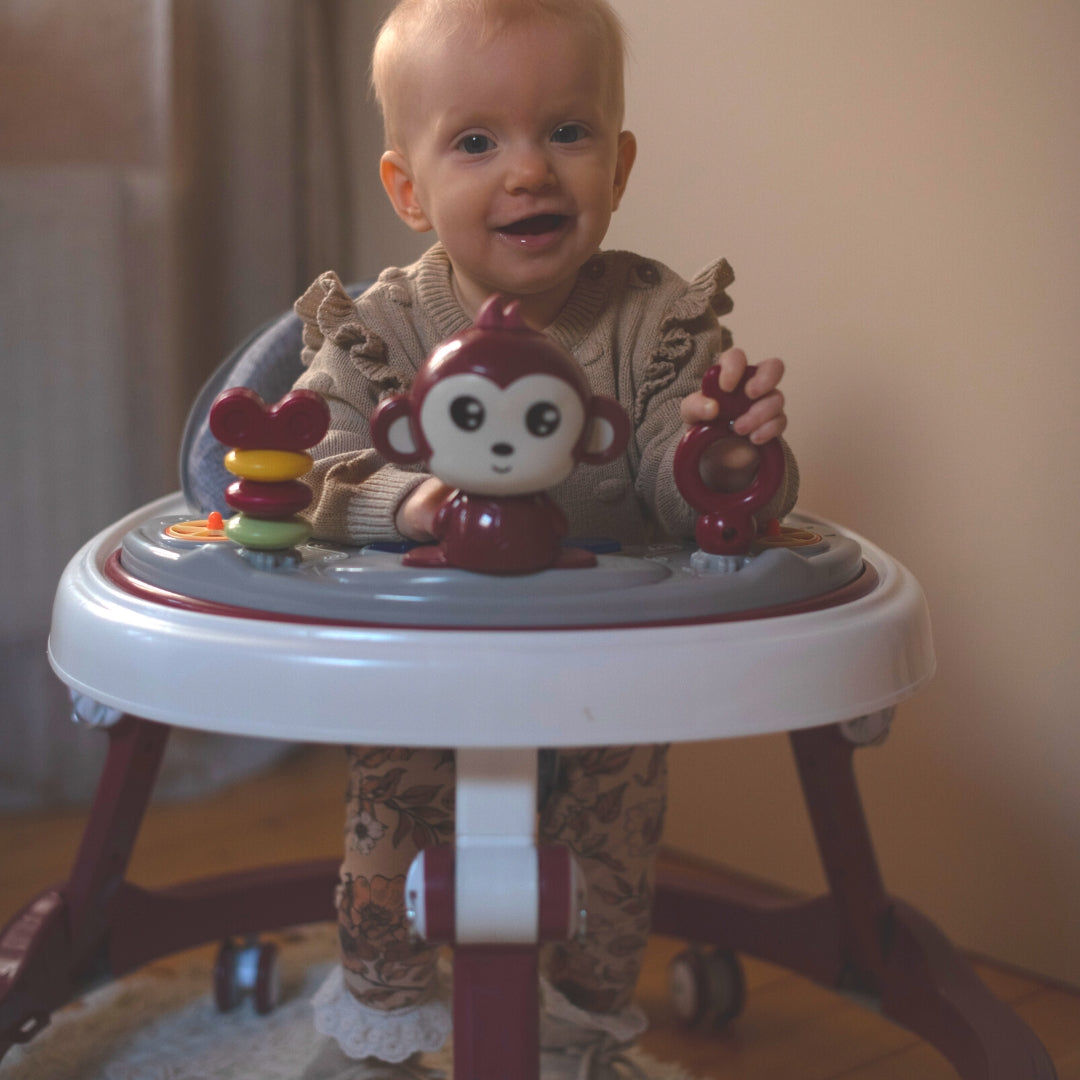 Customer photo review of Twinky Loopstoel Baby - Bordeaux Red