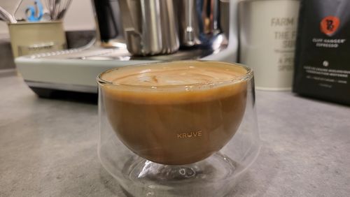 Customer photo review of Imagine Milk glasses