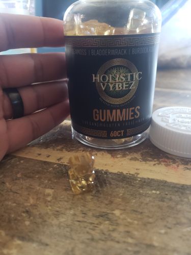 Customer photo review of Organic Sea Moss Gummy Bears