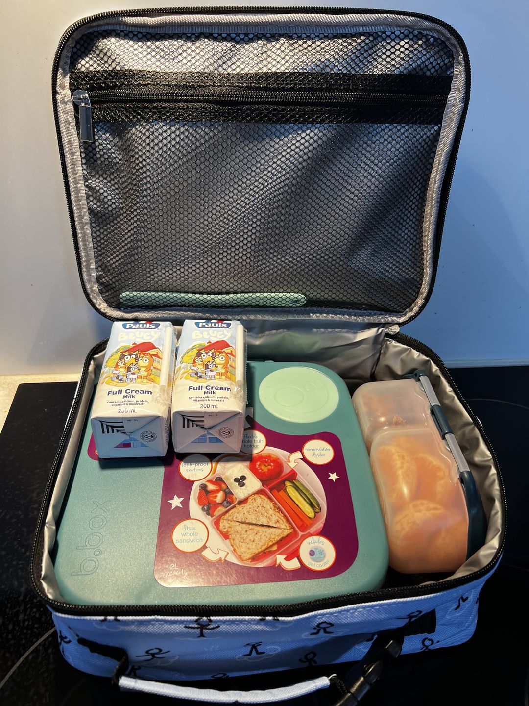 Customer photo review of ecococoon Insulated Lunch Bag - Little People - NEW