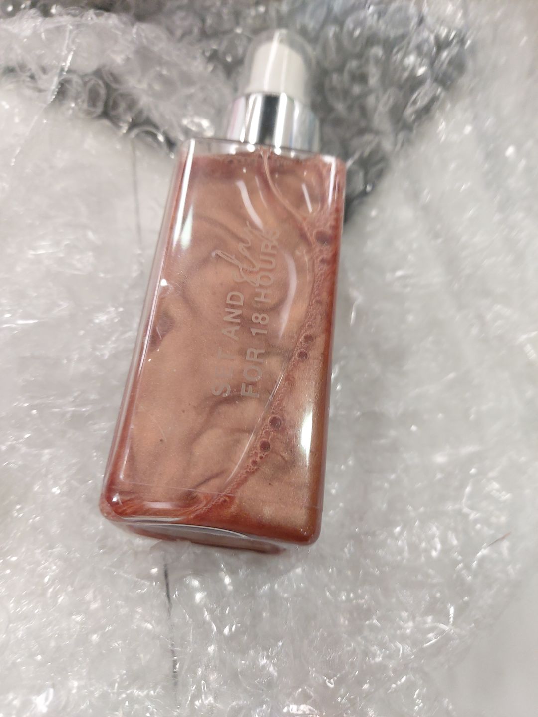 Customer photo review of Ultra Glow Setting Mist
