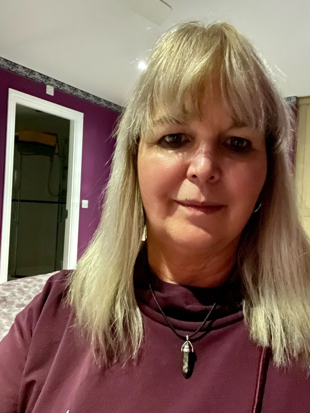 Customer photo review of Abundance and wealth pendant - Pyrite