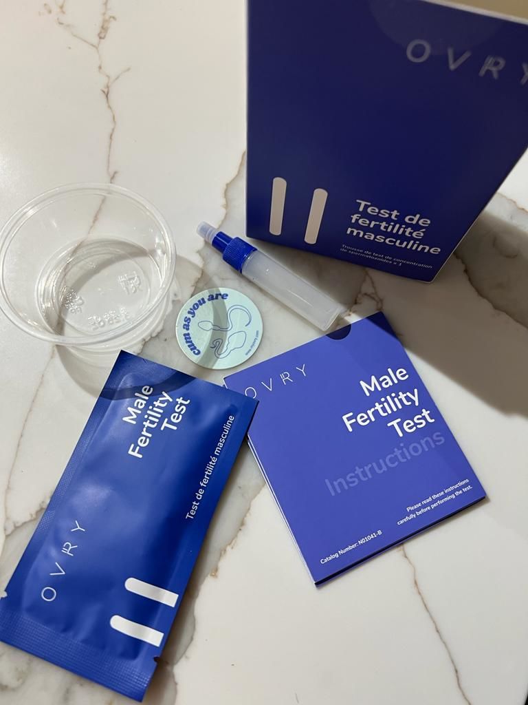 Customer photo review of Male Fertility Test
