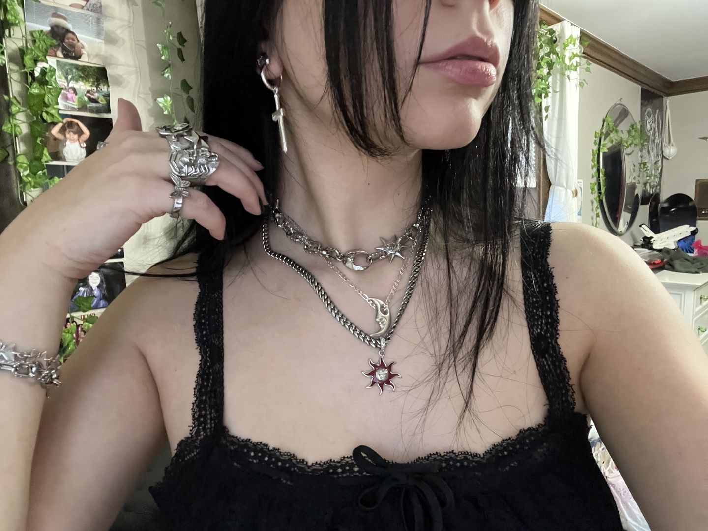 Customer photo review of SWORD EARRING
