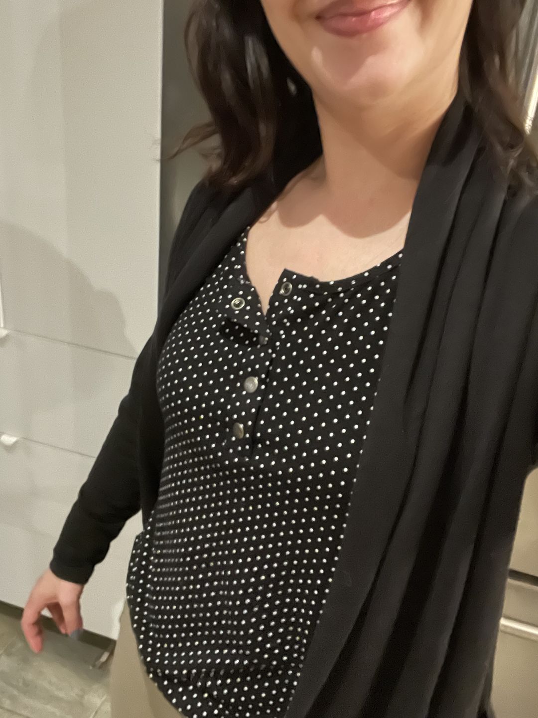 Customer photo review of *Freshly Baked* Long Sleeve Henley