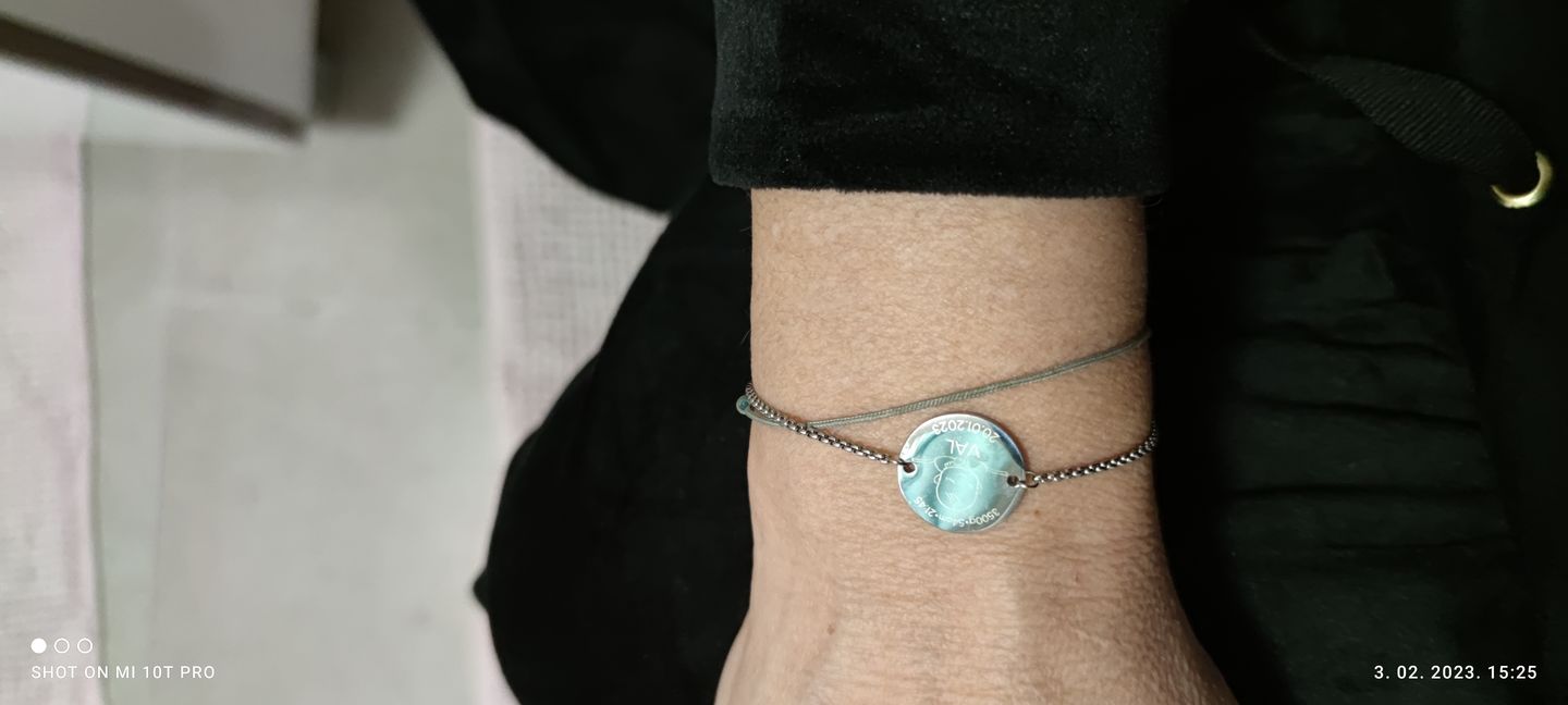 Customer photo review of Zapestnica Mina: Newborn