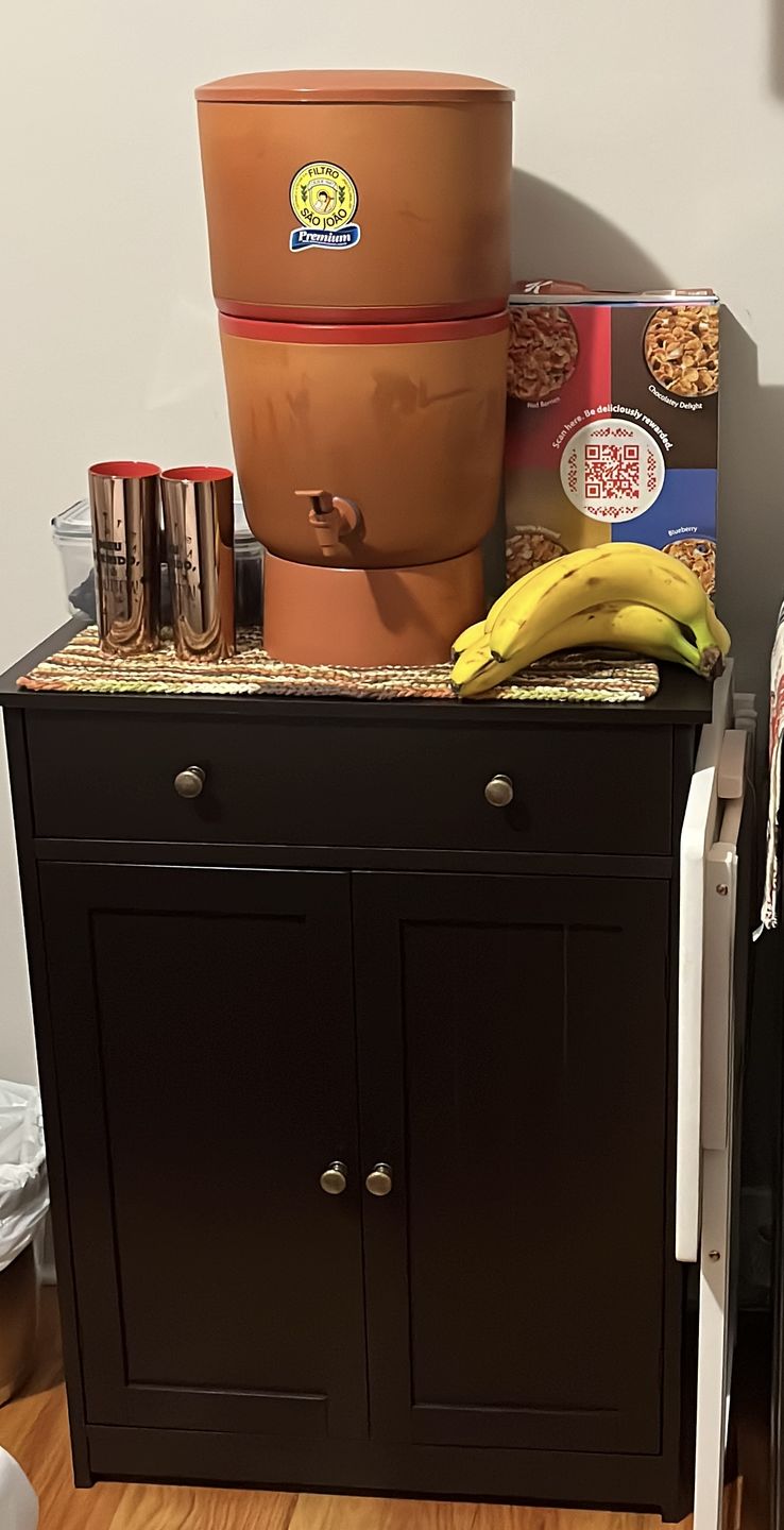 Customer photo review of Brazilian Stefani Premium Water Purifying Clay Ceramic Filter 6L 2 Candles
