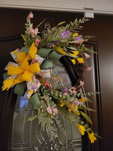 Customer photo review of 23 In Yellow Berry Spray 60919-Yel
