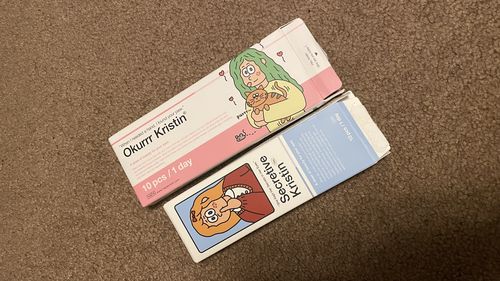 Customer photo review of Secretive Kristin 1Day - Crush Brown